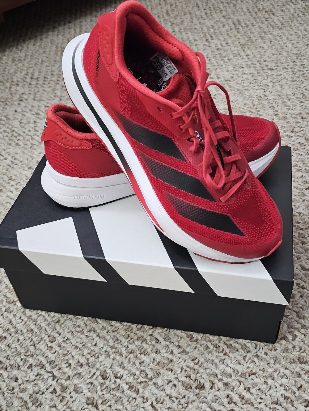 Adidas Adizero SL 2 Red Running Shoes